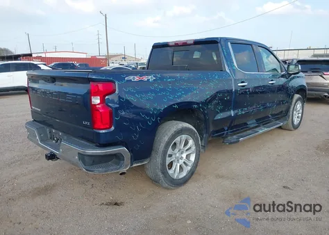 2022 Chevrolet Silverado 1500 4Wd Standard Bed Ltz from USA, damaged, VIN 1GCUDGED1NZ515568